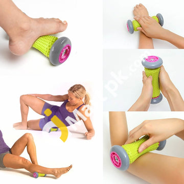 Muscle Roller Ergonomic Reflexology Massager Recovery Tool For Plantar Fasciitis Heel Pain Etc -